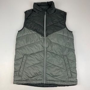 Alpine Design Men's Size S Full Zip Puffer Vest Gray *Read Desc